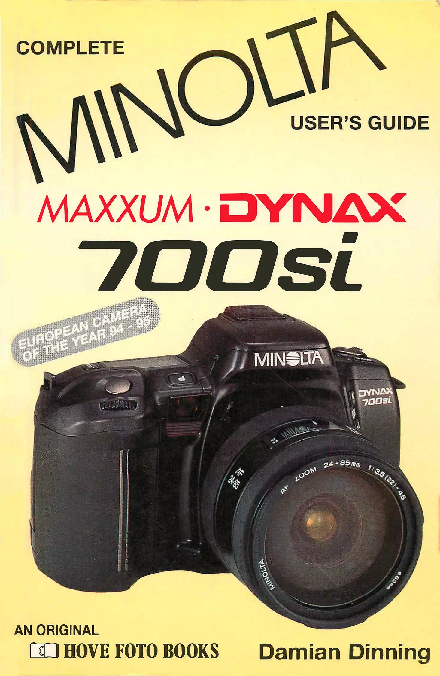 Minolta 700si Users Guide - Damian Dinning